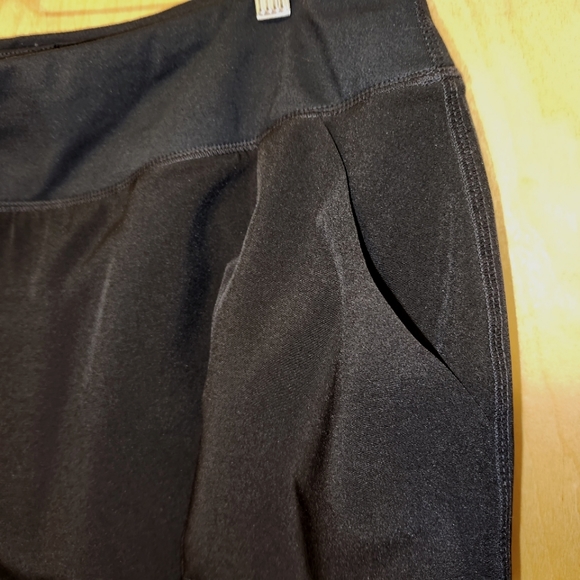 Land's End 1X 16W-18W Tennis Skort Skirt Lined Shorts Pockets - Picture 4 of 7